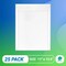 AMZ Rigid Mailers 11 x 13.5 Paperboard Mailers 11 x 13 1/2. Pack of 25 White Photo Mailers Stay Flat Mailers No bend Self Sealing Documents Chipboard Envelopes Mailing Shipping Packaging
